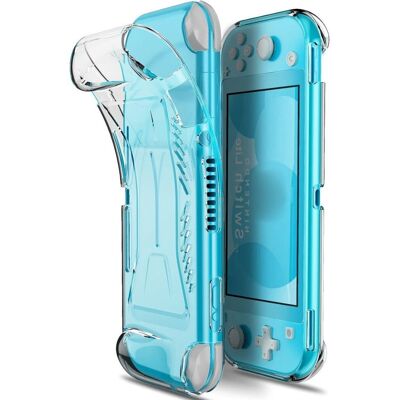 Gennemsigtigt Fleksibelt Plastikcover til Nintendo Switch Lite Gennemsigtigt Fleksibelt Plastikcover til Nintendo Switch Lite