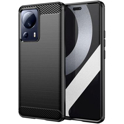 Xiaomi 13 Lite Børstet karbon telefoncover - Fleksibel beskyttelse Xiaomi 13 Lite Børstet karbon telefoncover - Fleksibel beskyttelse