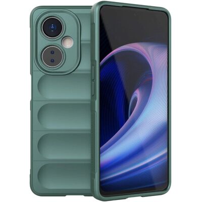 OnePlus Nord CE 3 Lite (5G) Ruggede Plastikk Cover - Grønn OnePlus Nord CE 3 Lite (5G) Ruggede Plastikk Cover - Grønn