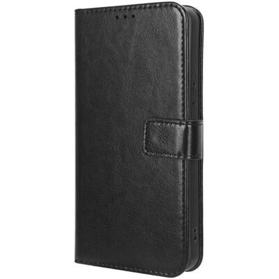 Læder flip cover til Nokia C22 med lomme og stropp Læder flip cover til Nokia C22 med lomme og stropp