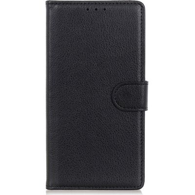 Læder Flip Cover til Google Pixel 8 Pro med Pung - Sort Læder Flip Cover til Google Pixel 8 Pro med Pung - Sort