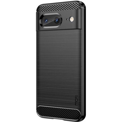 Sort kulfiber telefoncover til Google Pixel 8 - Stødabsorberende & beskyttende Sort kulfiber telefoncover til Google Pixel 8 - Stødabsorberende & beskyttende