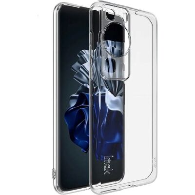 IMAK UX-5 Serie Gennemsigtig Fleksibel Plast Cover til Huawei P60 Pro - Telefon Type IMAK UX-5 Serie Gennemsigtig Fleksibel Plast Cover til Huawei P60 Pro - Telefon Type