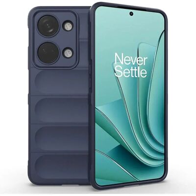 OnePlus Nord 3 (5G) Robust fleksibel plastdeksel - Blå OnePlus Nord 3 (5G) Robust fleksibel plastdeksel - Blå
