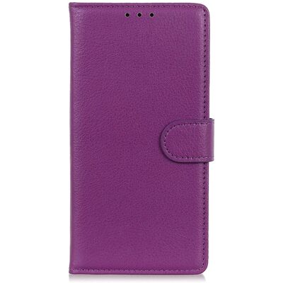 Læder flipcover med pung til Nokia XR21 - Lilla Læder flipcover med pung til Nokia XR21 - Lilla