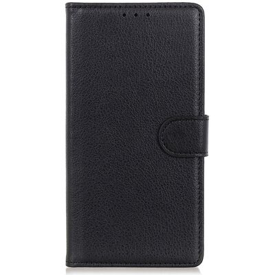 Lædercover til Nokia XR21 med pung - Sort Lædercover til Nokia XR21 med pung - Sort