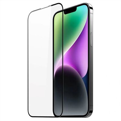 Dux Ducis iPhone 15 Full-Fit Skærmbeskyttelse - Sort Kant Dux Ducis iPhone 15 Full-Fit Skærmbeskyttelse - Sort Kant