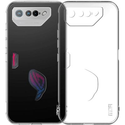 Gennemsigtig Fleksibel Plastik Telefoncover til Asus Rog Phone 7 - Telefon Type Gennemsigtig Fleksibel Plastik Telefoncover til Asus Rog Phone 7 - Telefon Type