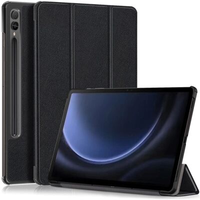 Læder Tri-Fold Cover til Samsung Galaxy Tab S9 FE+ - Tablet Cover Læder Tri-Fold Cover til Samsung Galaxy Tab S9 FE+ - Tablet Cover