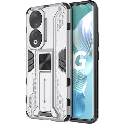 Honor 90 Lite Sølv Telefoncover med Stander Honor 90 Lite Sølv Telefoncover med Stander
