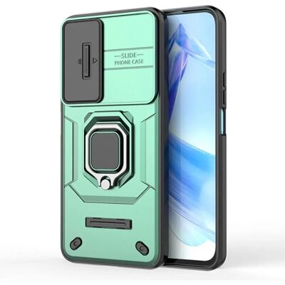 Honor 90 Lite Bagside Cover - Grøn - Beskyttelse & Stander - Smartphone Honor 90 Lite Bagside Cover - Grøn - Beskyttelse & Stander - Smartphone