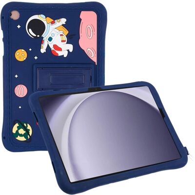 Børnevenligt silikoncover til Samsung Galaxy Tab A9+ med stander & vedhæng - Tabletcover Børnevenligt silikoncover til Samsung Galaxy Tab A9+ med stander & vedhæng - Tabletcover