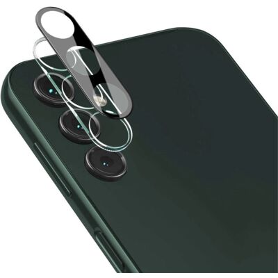 IMAK Samsung Galaxy A25 (5G) Kameralinse Beskyttelsesglas - Gennemsigtig / Sort IMAK Samsung Galaxy A25 (5G) Kameralinse Beskyttelsesglas - Gennemsigtig / Sort