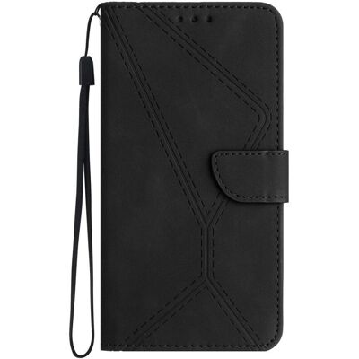 Realme 11 5G Lædertekstureret Cover - Beskyttelse & Stander Realme 11 5G Lædertekstureret Cover - Beskyttelse & Stander