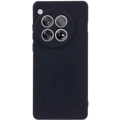 Incover Sort OnePlus 12 Fleksibelt Plast Cover - Mobilbeskyttelse Incover Sort OnePlus 12 Fleksibelt Plast Cover - Mobilbeskyttelse