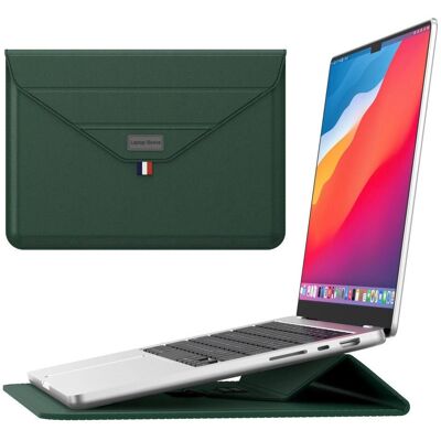 Tech-Protect 13-14" Laptop Sleeve - Beskyttelse & Stander Tech-Protect 13-14" Laptop Sleeve - Beskyttelse & Stander