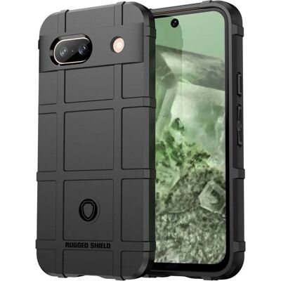 Google Pixel 8a Rugged Shield Series Hård Skærmbeskytter - Sort Google Pixel 8a Rugged Shield Series Hård Skærmbeskytter - Sort