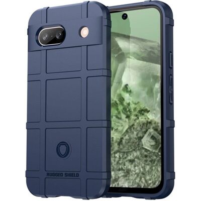 Google Pixel 8a Rugged Shield Series Håndverker Cover - Blå Google Pixel 8a Rugged Shield Series Håndverker Cover - Blå