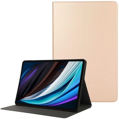 Guld Flip Cover i Kunstlæder til Xiaomi Redmi Pad med Ståfunktion Guld Flip Cover i Kunstlæder til Xiaomi Redmi Pad med Ståfunktion