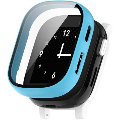 Blåt hårdt plastcover til Xplora X6Play med indbygget skærmbeskyttelse - Smartwatch tilbehør Blåt hårdt plastcover til Xplora X6Play med indbygget skærmbeskyttelse - Smartwatch tilbehør