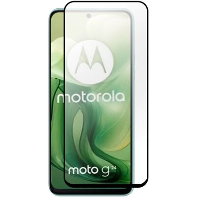 Motorola - Moto G04/G24 Power - 0,3mm - Sort - Skærmbeskyttelse Motorola - Moto G04/G24 Power - 0,3mm - Sort - Skærmbeskyttelse