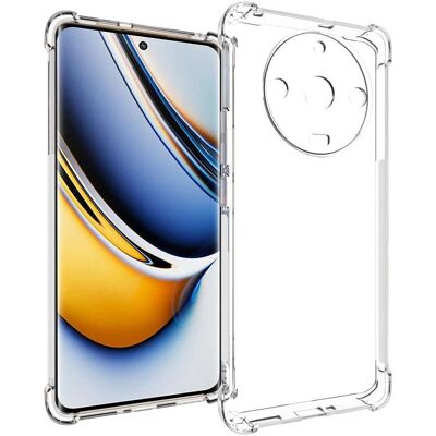 EIDERWOOD Universel Stødabsorberende Gennemsigtig Telefoncover til Realme 11 Pro+ (5G) / 11 Pro (5G) EIDERWOOD Universel Stødabsorberende Gennemsigtig Telefoncover til Realme 11 Pro+ (5G) / 11 Pro (5G)