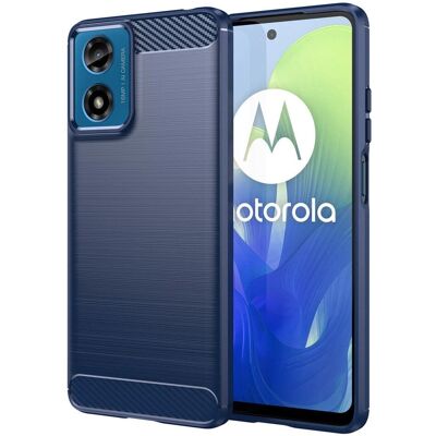 EIDERWOOD børstet karbondeksel for Motorola G04 / G24 / G24 Power EIDERWOOD børstet karbondeksel for Motorola G04 / G24 / G24 Power