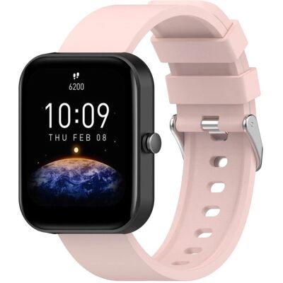 MOBILCOVERS.DK Lyserød Silikone Smartwatch Rem - Smartwatch Rem MOBILCOVERS.DK Lyserød Silikone Smartwatch Rem - Smartwatch Rem