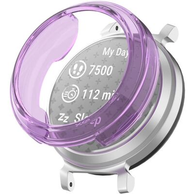 Fleksibelt plastikcover til Garmin Lily 2 / Lily 2 Classic - Lilla Fleksibelt plastikcover til Garmin Lily 2 / Lily 2 Classic - Lilla