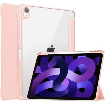 EIDERWOOD iPad Air 11" (2024 / 2025) Hybrid Flip Cover - Rosa & Gennemsigtig - Tablet Cover EIDERWOOD iPad Air 11" (2024 / 2025) Hybrid Flip Cover - Rosa & Gennemsigtig - Tablet Cover