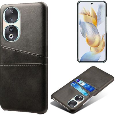 Honor 90 Læderlook Mobilcover - Kortlommer - Fuldt adgang Honor 90 Læderlook Mobilcover - Kortlommer - Fuldt adgang