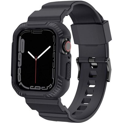 Plastcover og Rem til Apple Watch (42/44/SE/45mm) - Beskyttelse & Stil Plastcover og Rem til Apple Watch (42/44/SE/45mm) - Beskyttelse & Stil