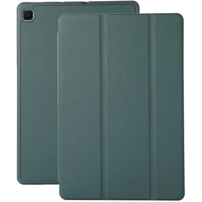 Samsung Galaxy Tab S6 Lite - Læder Tri-Fold Cover med Penneholder Samsung Galaxy Tab S6 Lite - Læder Tri-Fold Cover med Penneholder