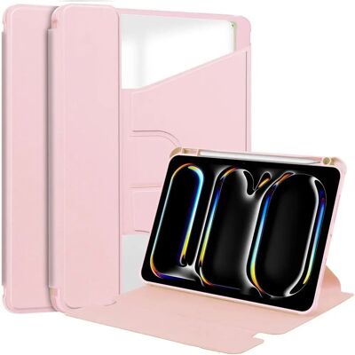 EIDERWOOD iPad Pro 11" (2024) Hybrid Pink Gennemsigtig Cover - Tablet Cover EIDERWOOD iPad Pro 11" (2024) Hybrid Pink Gennemsigtig Cover - Tablet Cover