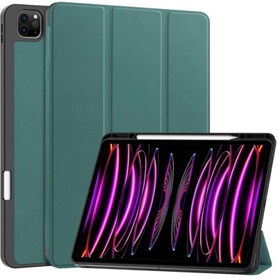 EIDERWOOD iPad Air 13" Tri-Fold Lædercover - Grøn EIDERWOOD iPad Air 13" Tri-Fold Lædercover - Grøn