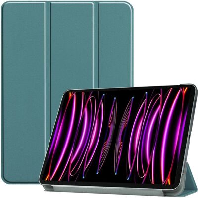 EIDERWOOD iPad Air 13" tri-fold lædercover - Grøn EIDERWOOD iPad Air 13" tri-fold lædercover - Grøn