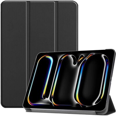 EIDERWOOD iPad Pro 13" Tri-Fold Læder Flip Cover - Sort EIDERWOOD iPad Pro 13" Tri-Fold Læder Flip Cover - Sort
