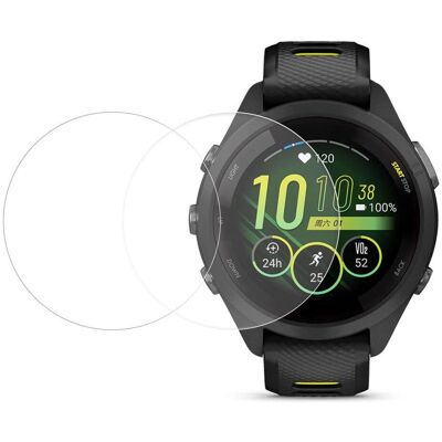 Gennemsigtig skærmbeskyttelse til Garmin Forerunner 265S - 2 stk Gennemsigtig skærmbeskyttelse til Garmin Forerunner 265S - 2 stk