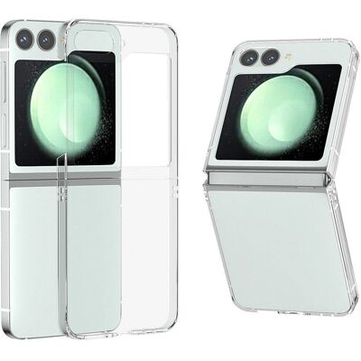 EIDERWOOD Gjennomsiktig PC Plastdeksel for Samsung Galaxy Z Flip6 - Mobildeksel EIDERWOOD Gjennomsiktig PC Plastdeksel for Samsung Galaxy Z Flip6 - Mobildeksel