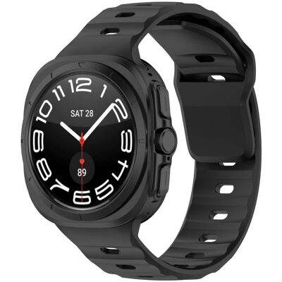 EIDERWOOD - Samsung Galaxy Watch Ultra - Sort - Klokkebånd EIDERWOOD - Samsung Galaxy Watch Ultra - Sort - Klokkebånd