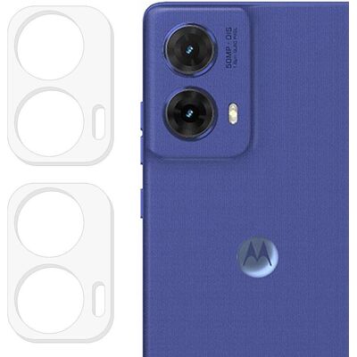 Motorola Moto G85 (5G) Kameralinse Beskyttelse - 2-Pak Gennemsigtig Motorola Moto G85 (5G) Kameralinse Beskyttelse - 2-Pak Gennemsigtig