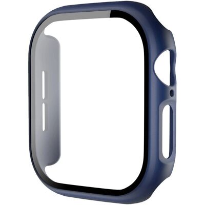 Hårdt plastdeksel og skjermbeskytter for Apple Watch 10 (46mm) - Mørkeblå Hårdt plastdeksel og skjermbeskytter for Apple Watch 10 (46mm) - Mørkeblå