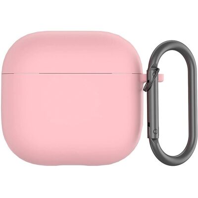 Siliconecover til Apple AirPods 4. generation med karabinhage Siliconecover til Apple AirPods 4. generation med karabinhage