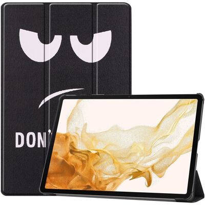 Vegansk skinnetui for Samsung Galaxy Tab S10 Plus - Mønster Vegansk skinnetui for Samsung Galaxy Tab S10 Plus - Mønster