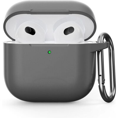 Incover Silikoncover for Airpods 4 - Grå - Beskyttelse & Stil Incover Silikoncover for Airpods 4 - Grå - Beskyttelse & Stil