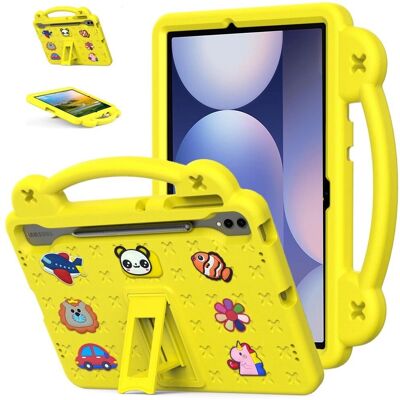 EIDERWOOD Børnevenlig Galaxy Tab S10+ S9+ S8+ S7+ Cover - Gul EIDERWOOD Børnevenlig Galaxy Tab S10+ S9+ S8+ S7+ Cover - Gul