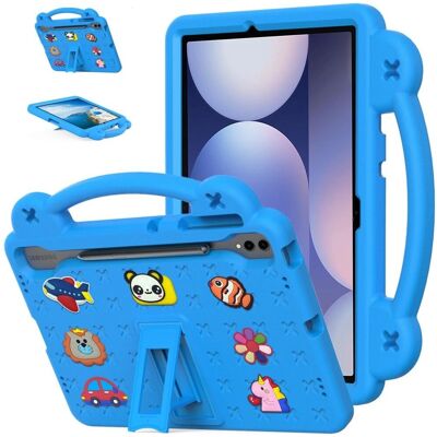 EIDERWOOD Barne-Tabletdeksel for Samsung Galaxy Tab S10+ / S9+ / S8+ / S7+ - Blå EIDERWOOD Barne-Tabletdeksel for Samsung Galaxy Tab S10+ / S9+ / S8+ / S7+ - Blå