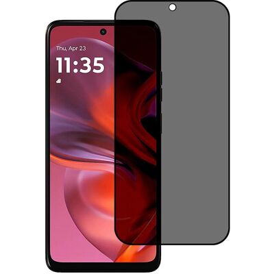 Motorola Moto G05 Fuld Dækning Privatliv Hærdet Glas Skærmbeskytter Motorola Moto G05 Fuld Dækning Privatliv Hærdet Glas Skærmbeskytter