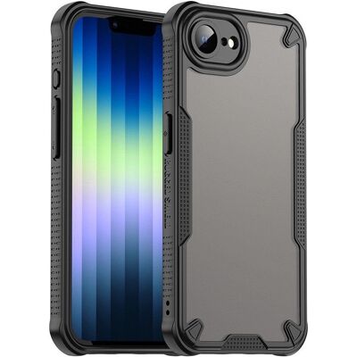 EIDERWOOD iPhone 16e Hybrid Plastisk bakdeksel - Sort EIDERWOOD iPhone 16e Hybrid Plastisk bakdeksel - Sort