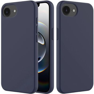 EIDERWOOD iPhone 16e Mørkeblå Silikone Cover - Mobilcover EIDERWOOD iPhone 16e Mørkeblå Silikone Cover - Mobilcover